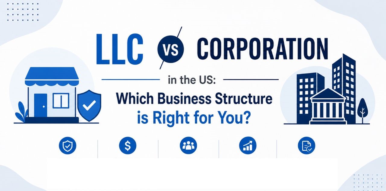 LLC vs Corporation in the US: Which Business Structure is Right for You?